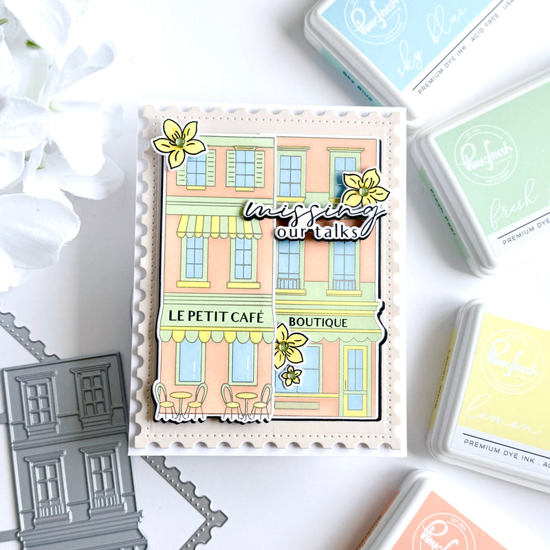 Essentials: Nested Rectangles Postage Edge