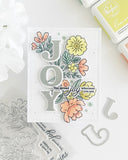 Lovely Blooms stencil