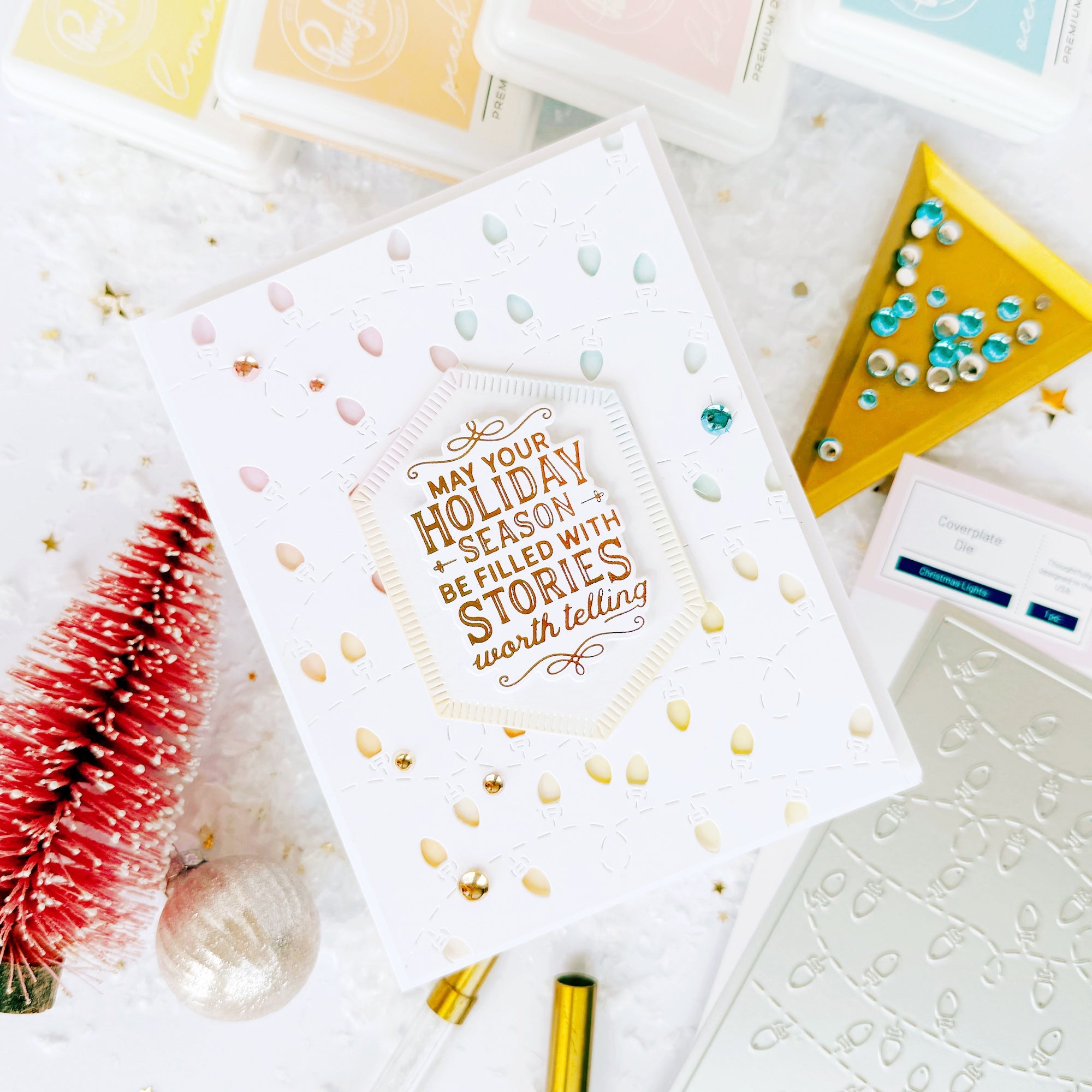 Essentials: Nested Hexagons Blanket Stitched die