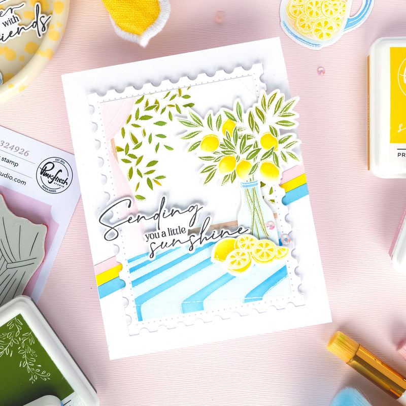 Citrus Still Life stamp