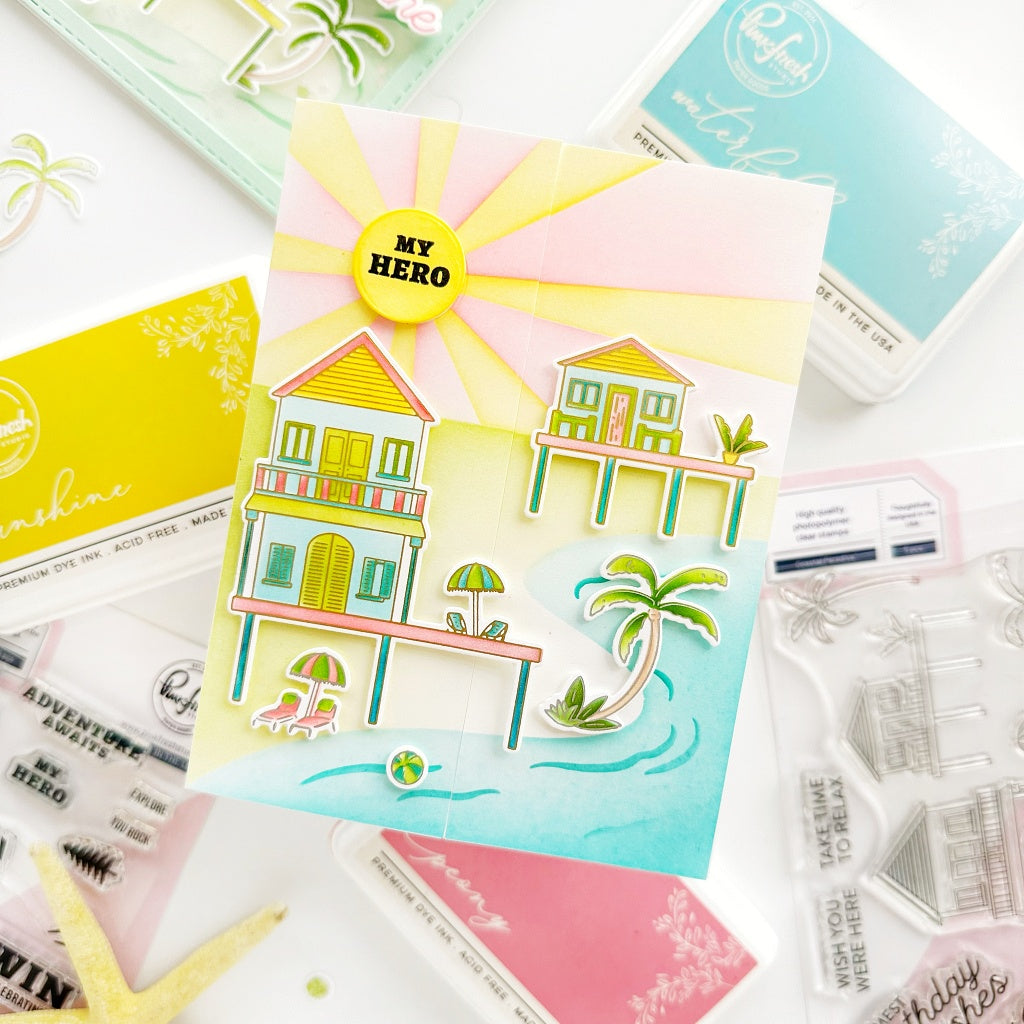 Coastal Paradise stamp