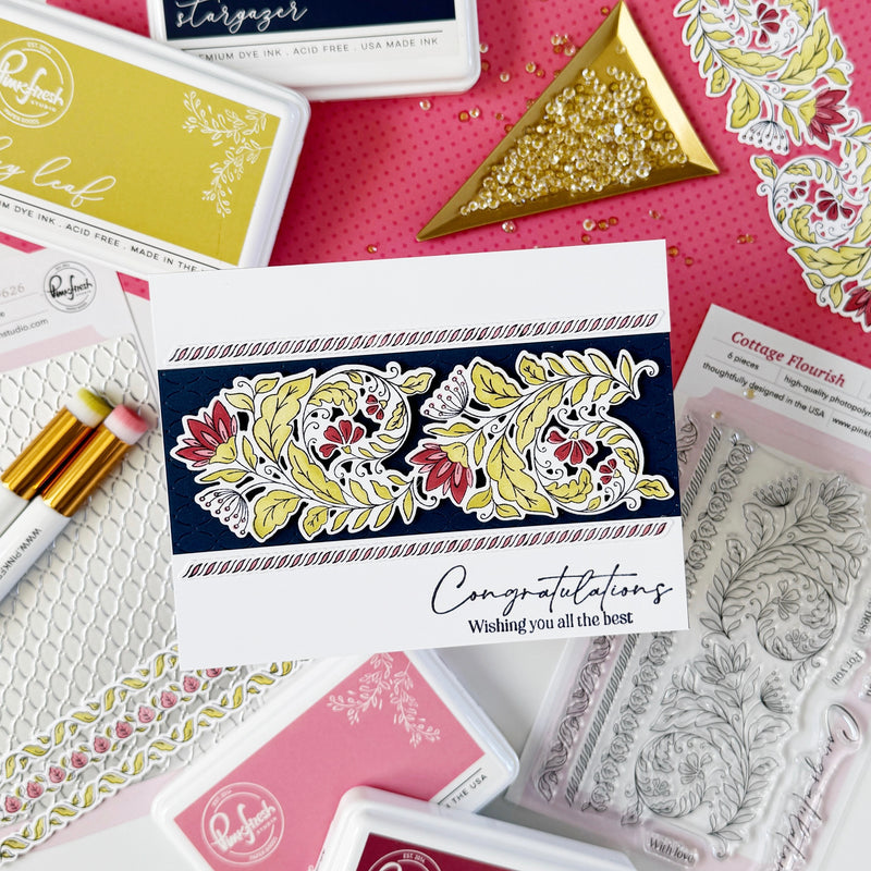 Cottage Flourish stamp