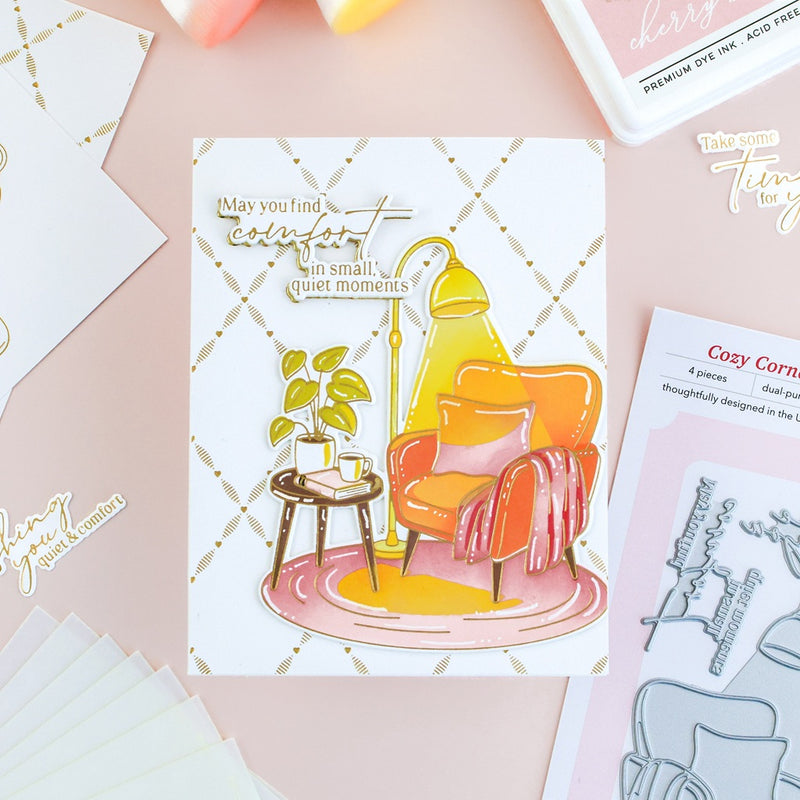 Stitched Heart Lattice press plate