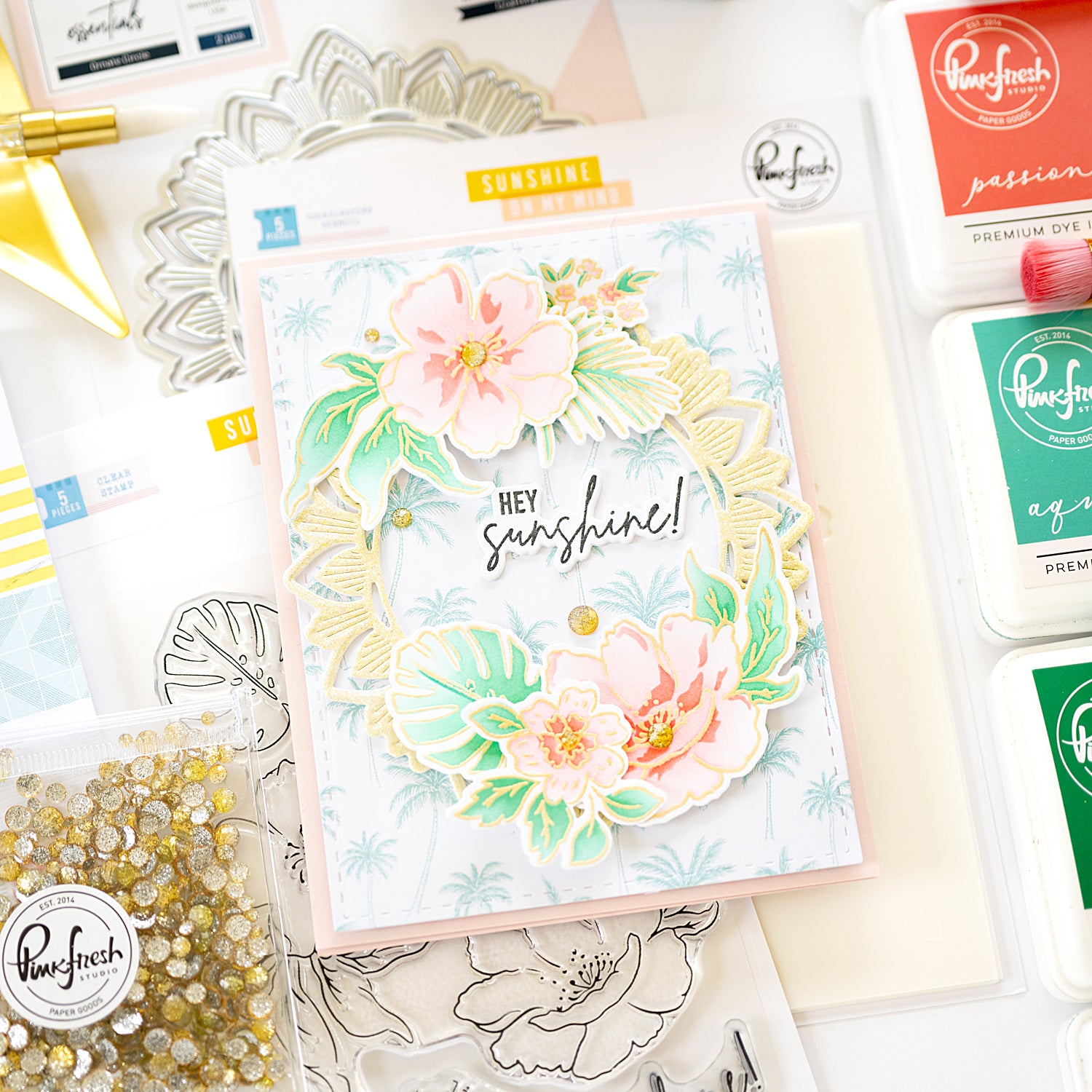 Sunshine on my Mind: Stamp – Pinkfresh Studio