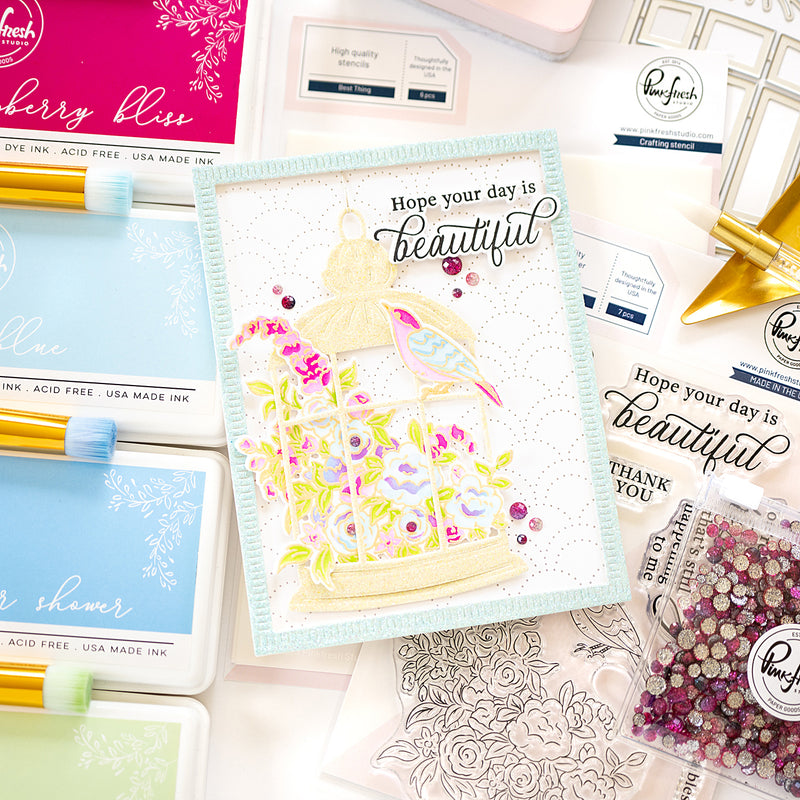 Essentials: Blanket Stitched Rectangle die set