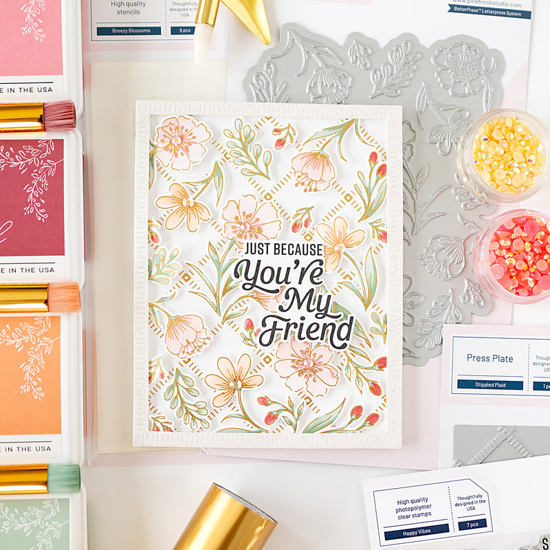 Essentials: Blanket Stitched Rectangle die set