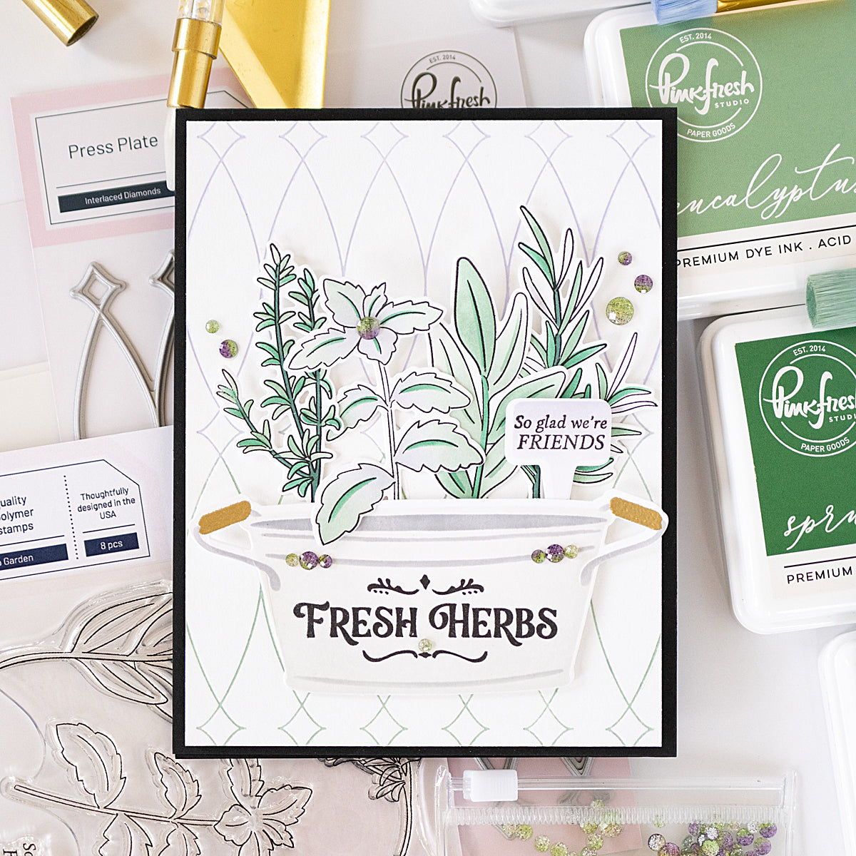 Herb Garden die – Pinkfresh Studio