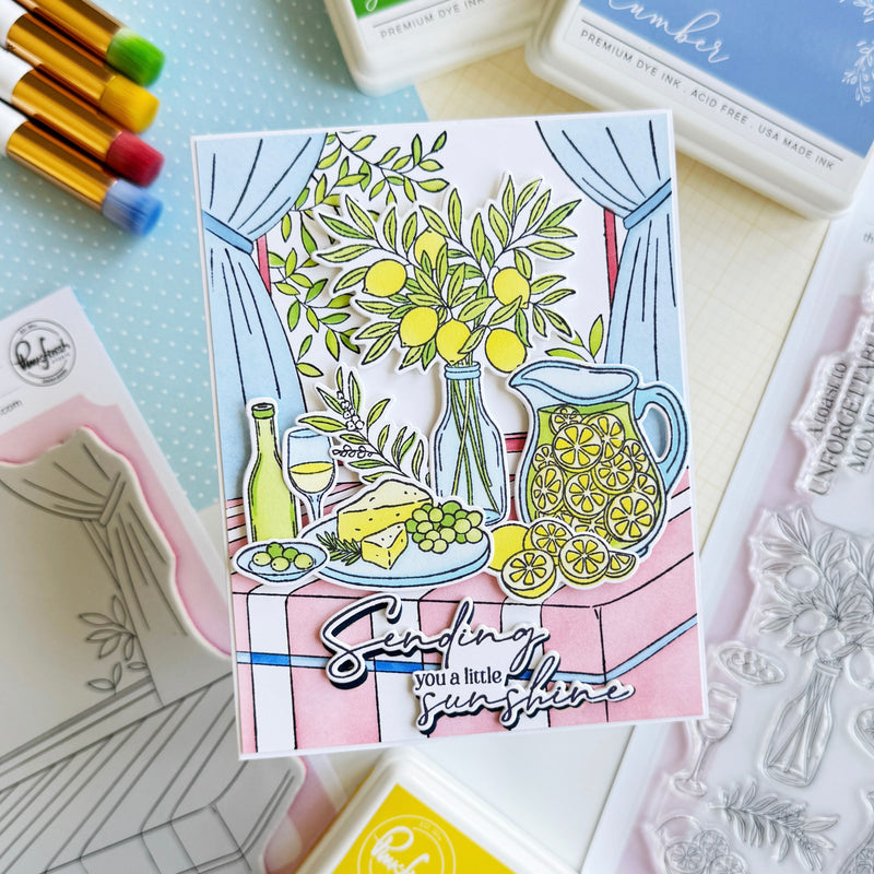 Citrus Still Life stamp