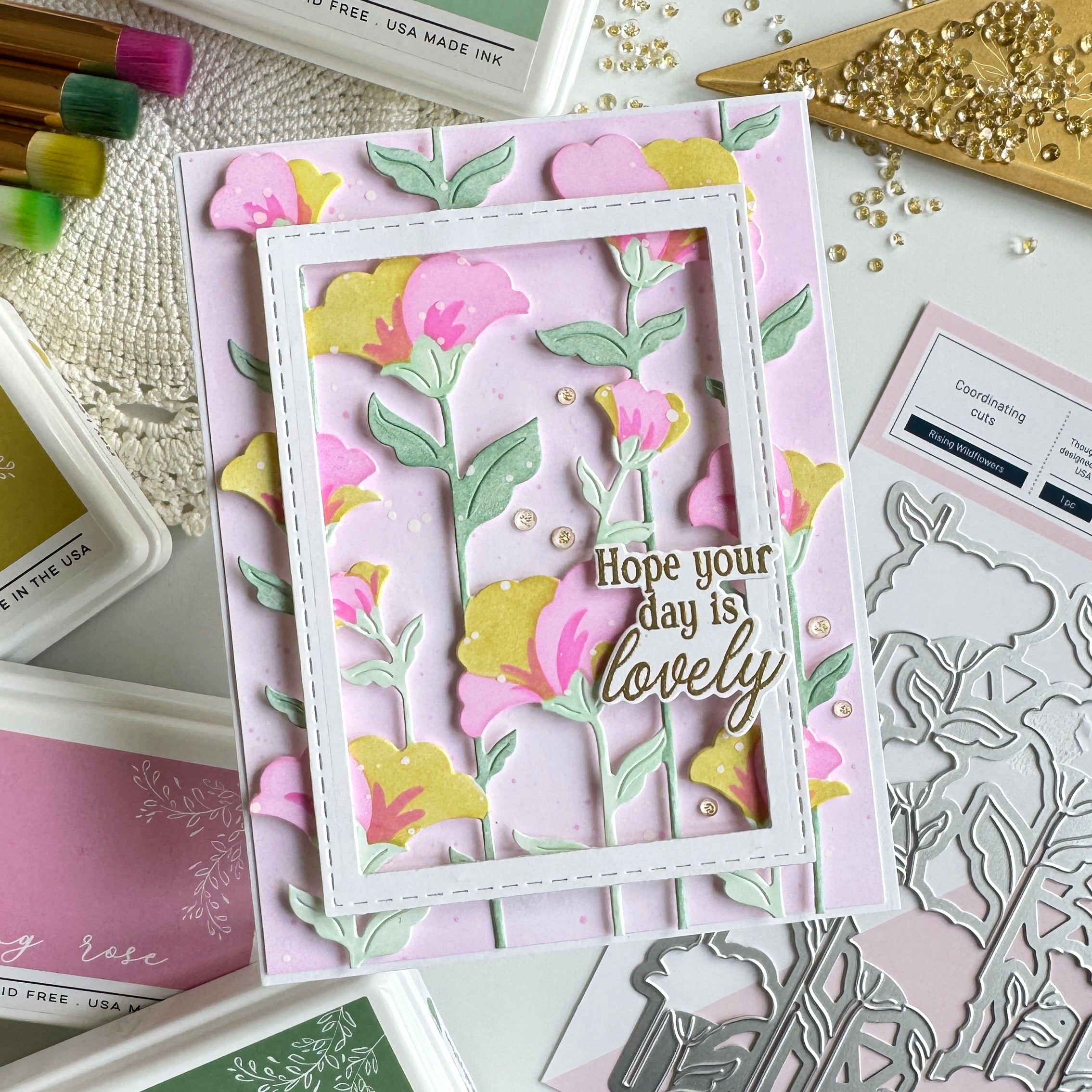 Rising Wildflowers die – Pinkfresh Studio