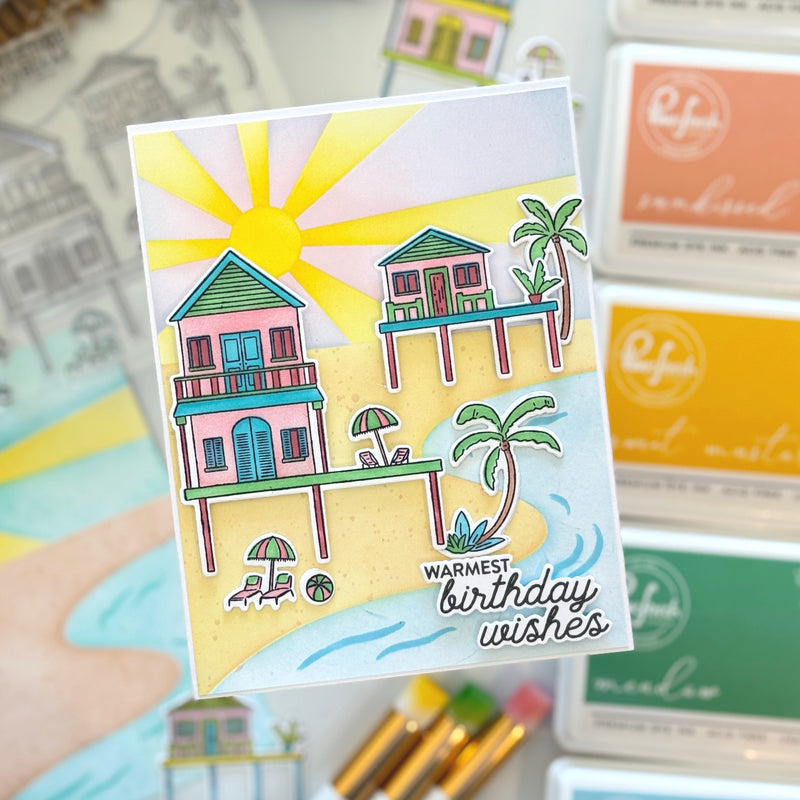 Coastal Paradise stamp
