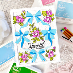 Ribbon Splendor stencil