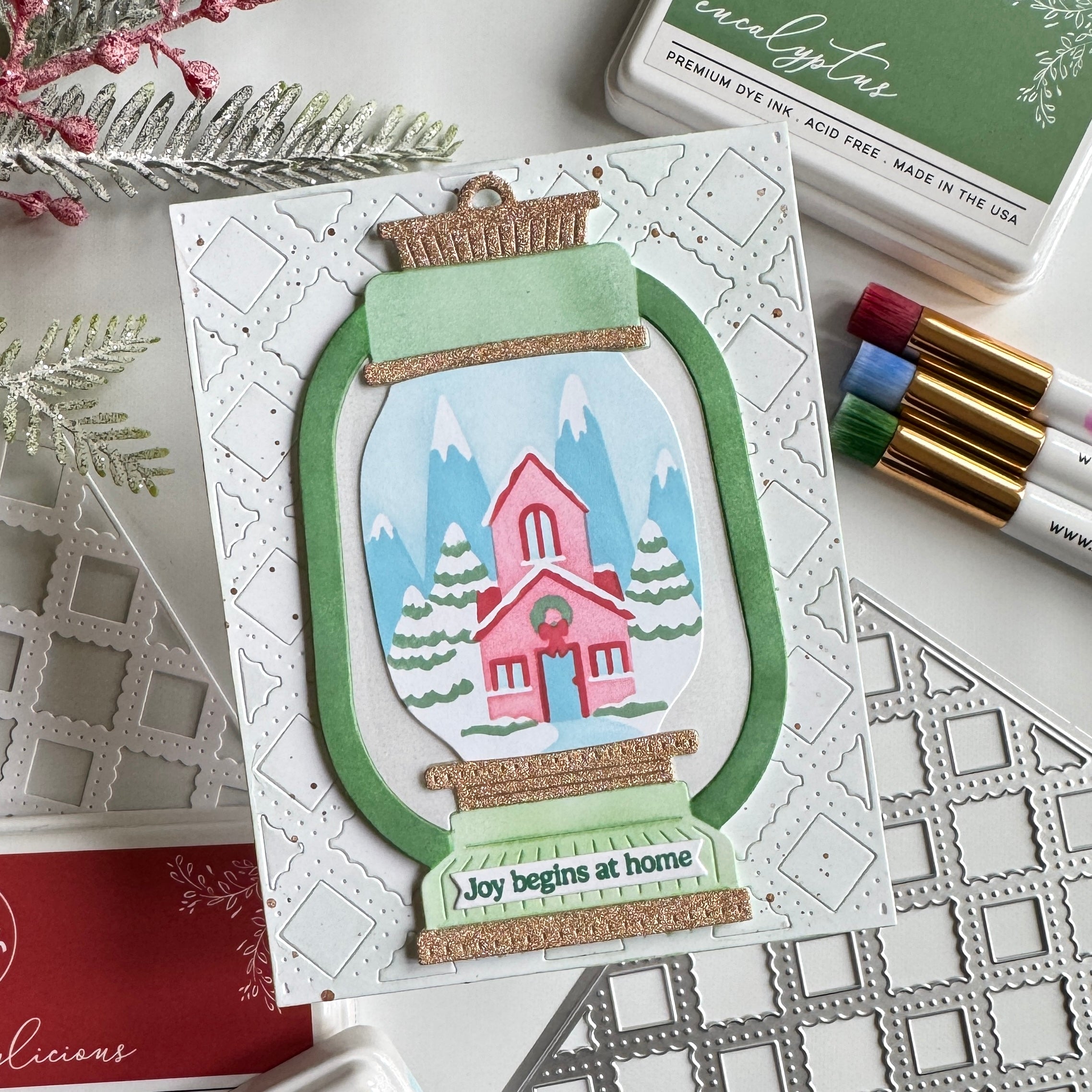 Lantern Landscapes die – Pinkfresh Studio