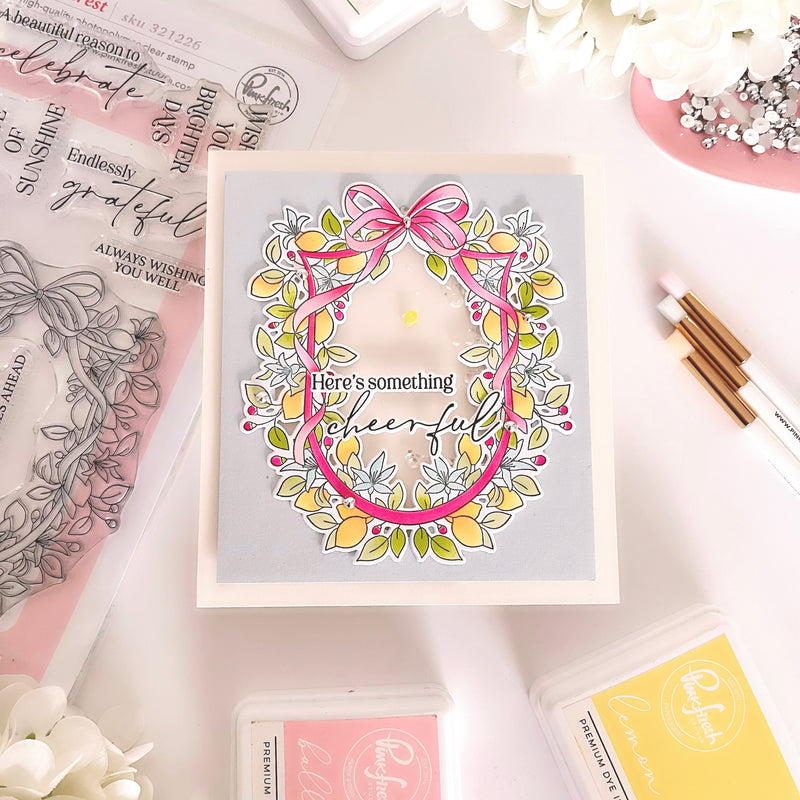 Lemon Blossom Crest stamp