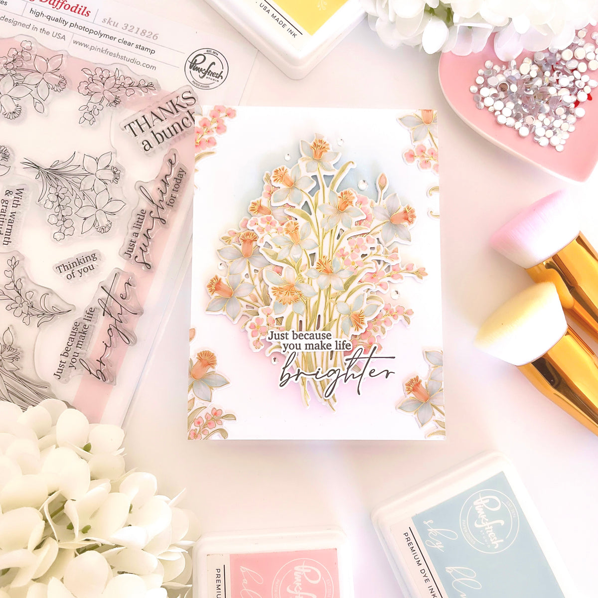 Whispering Daffodils washi