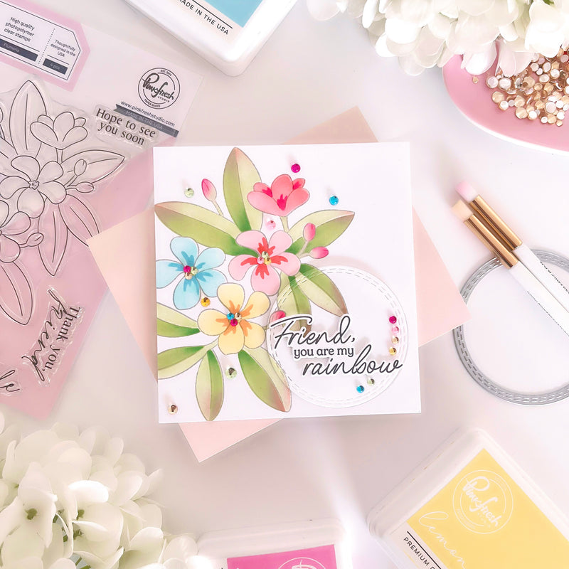 Plumeria stamp