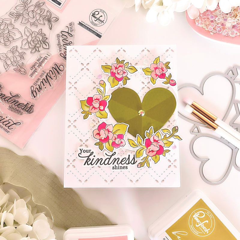 Petal Trellis coverplate die