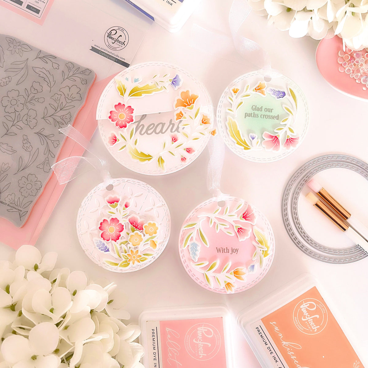 Bloomscape cling stamp