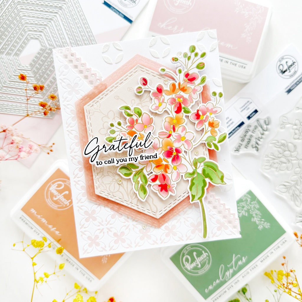 Always Smiling die – Pinkfresh Studio