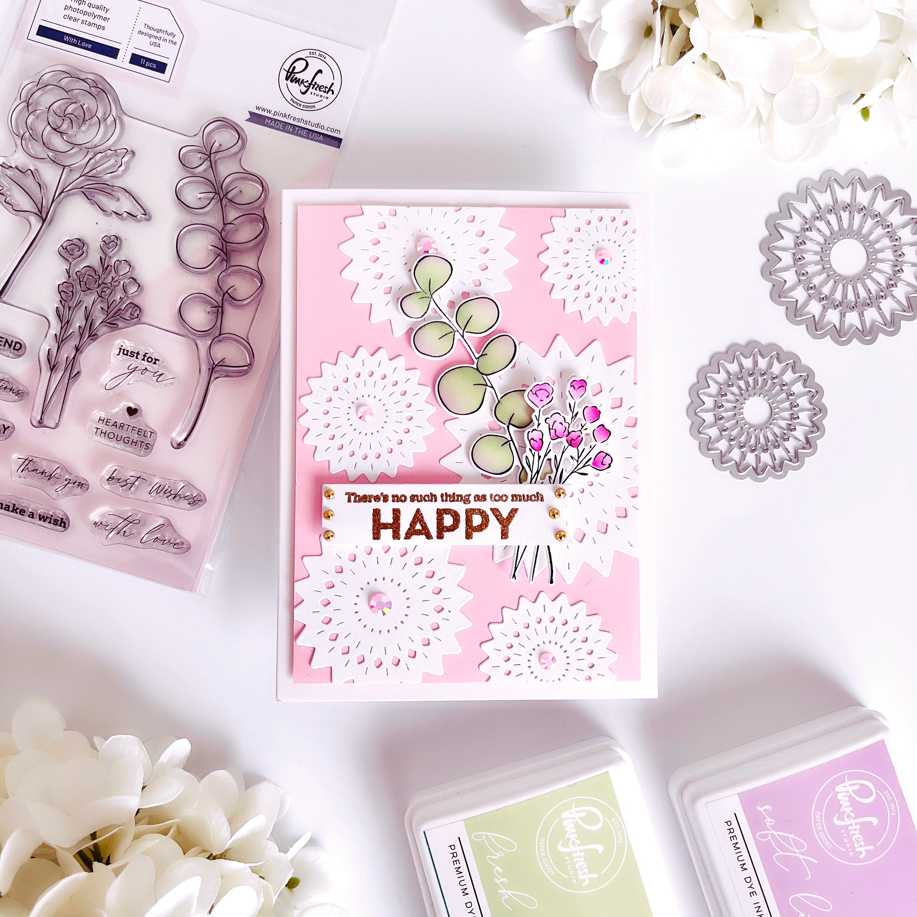With Love stamp – Pinkfresh Studio