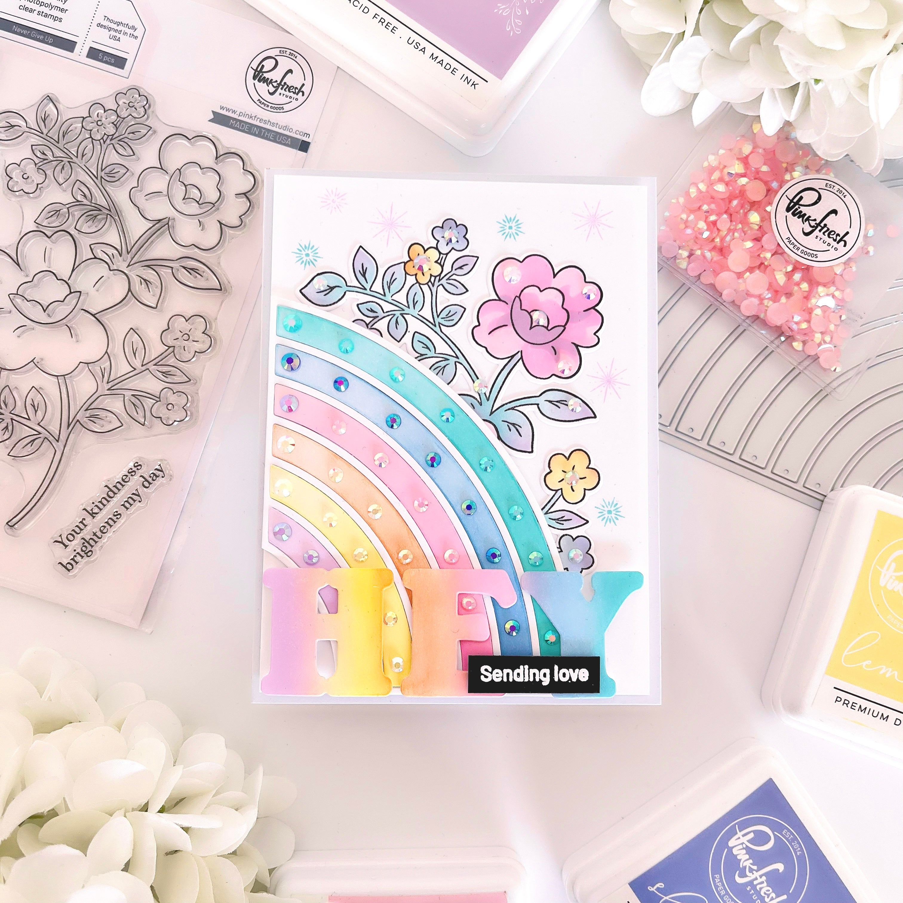 Never Give Up die – Pinkfresh Studio