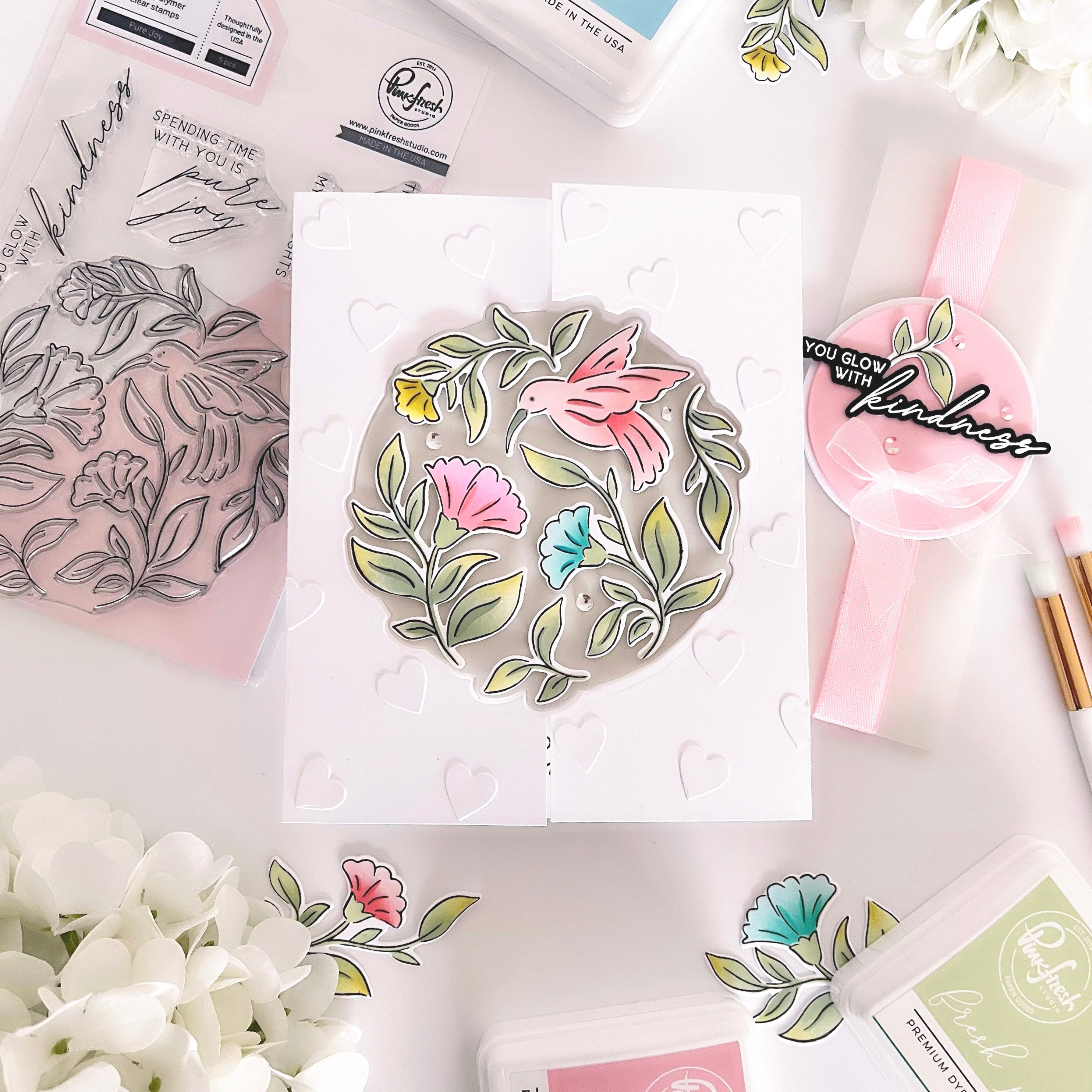 Pure Joy stamp – Pinkfresh Studio