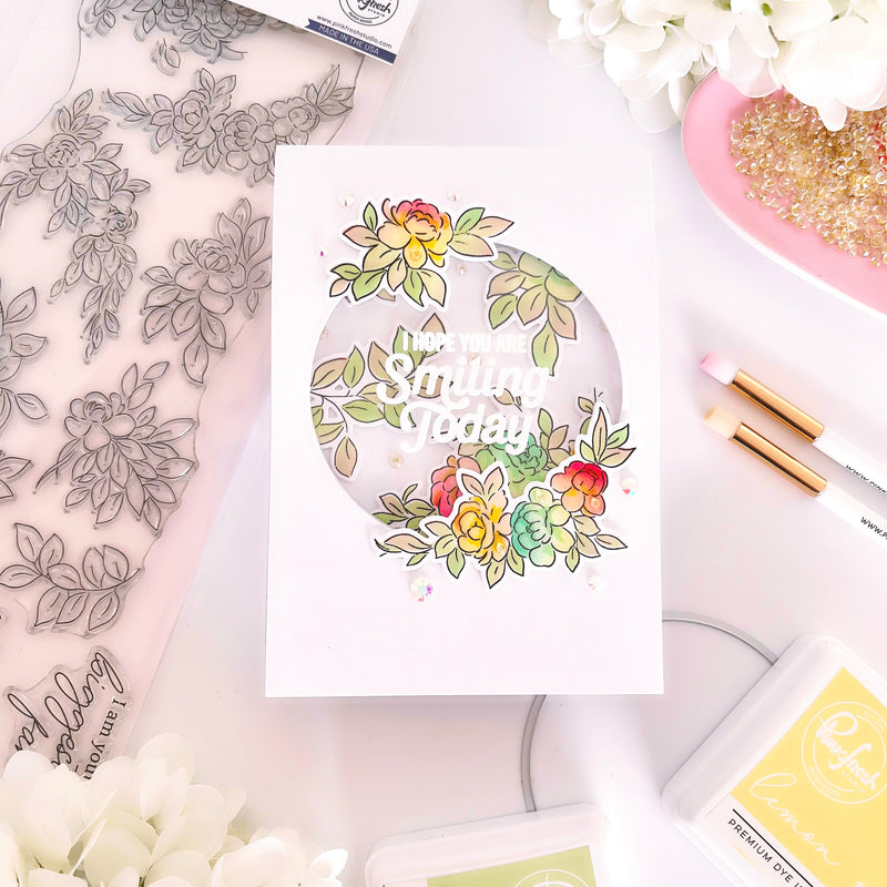 Vines & Roses stamp