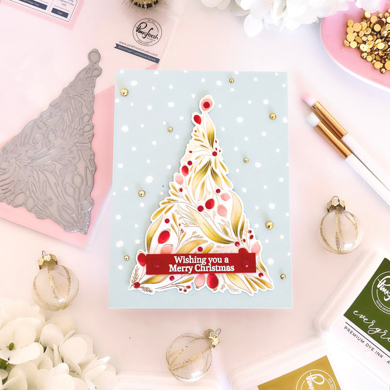 Festive Foliage Tree press plate
