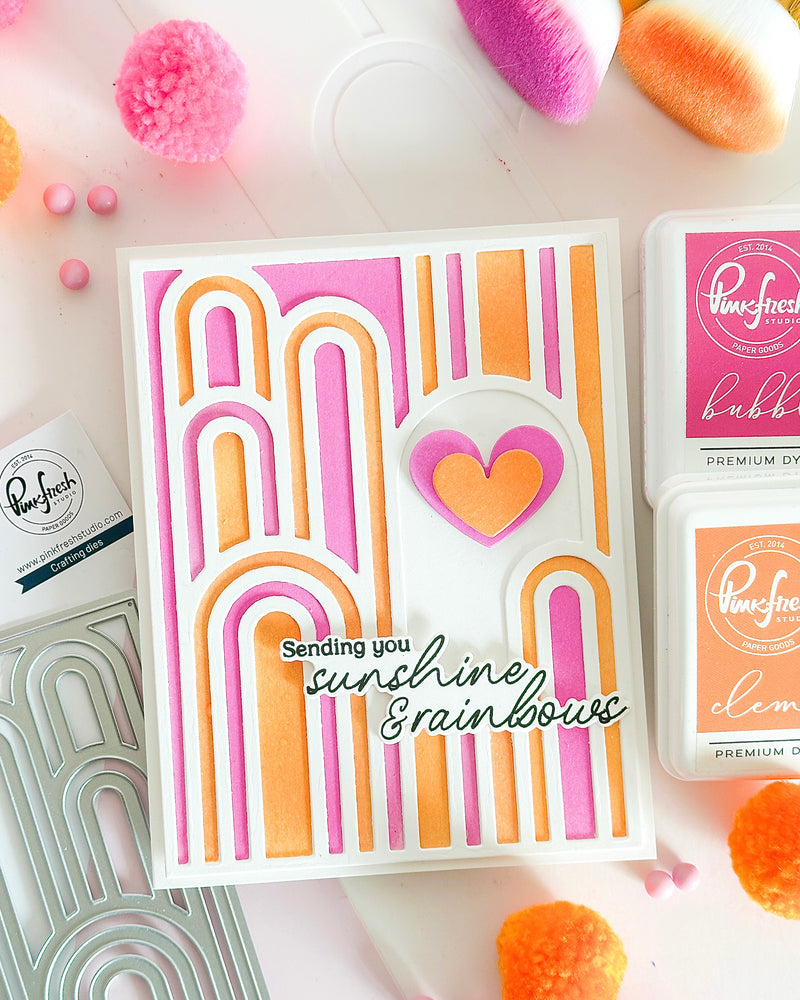 You Are My Rainbow stamp
