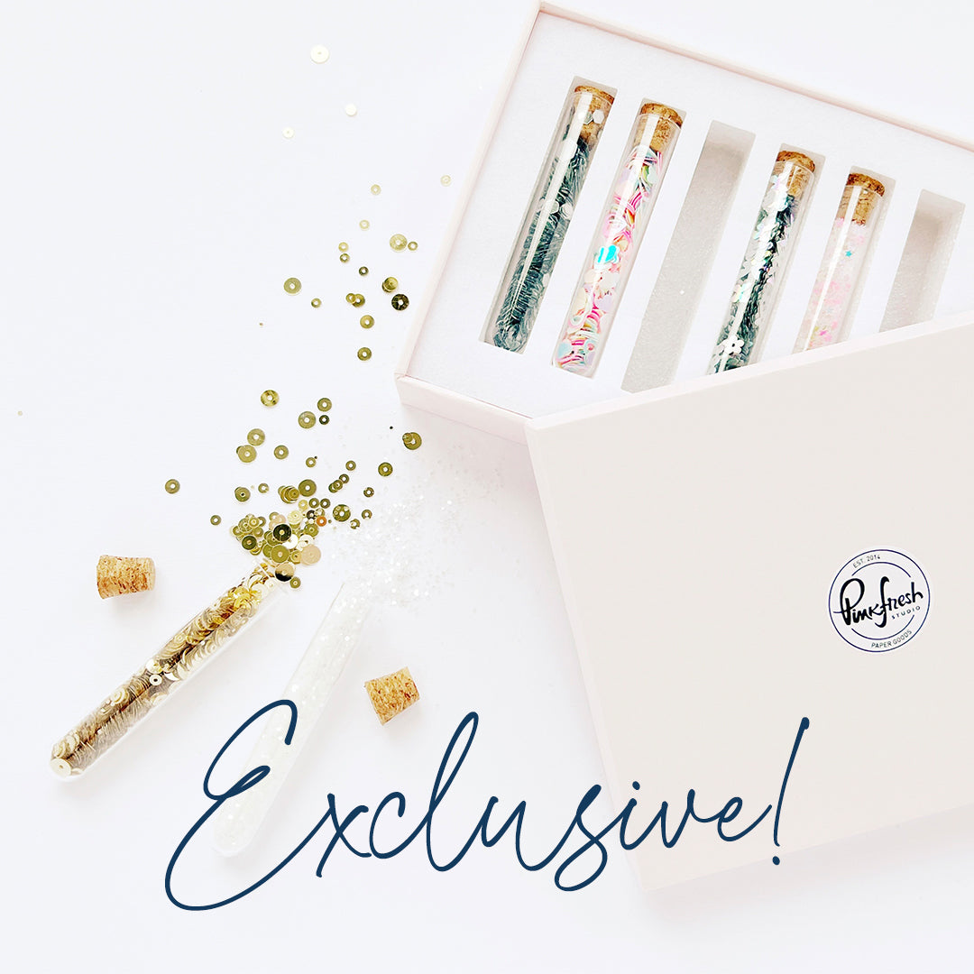 Curated sequin mix