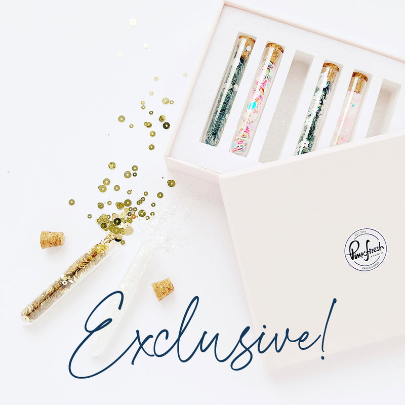 Curated sequin mix
