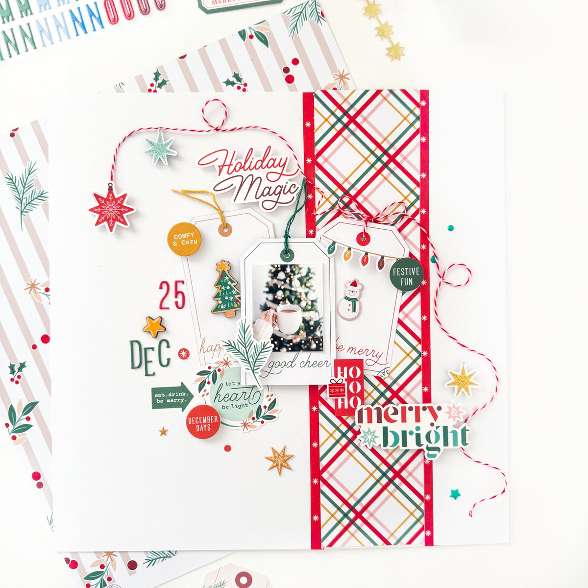 Festive Fun: Chipboard Flair