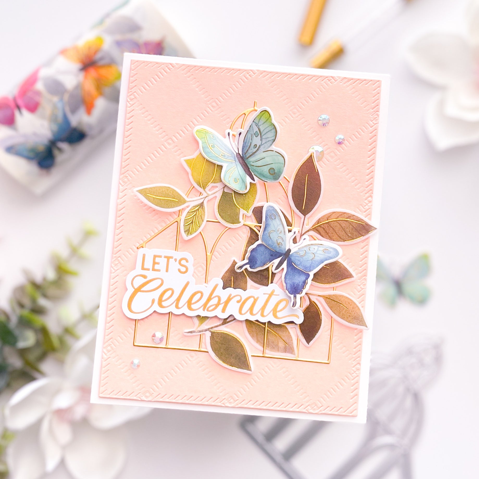 Fluttering Butterflies washi