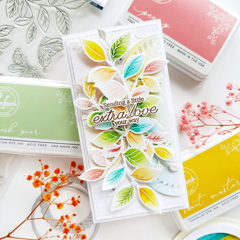 Fluttering Butterflies stamp