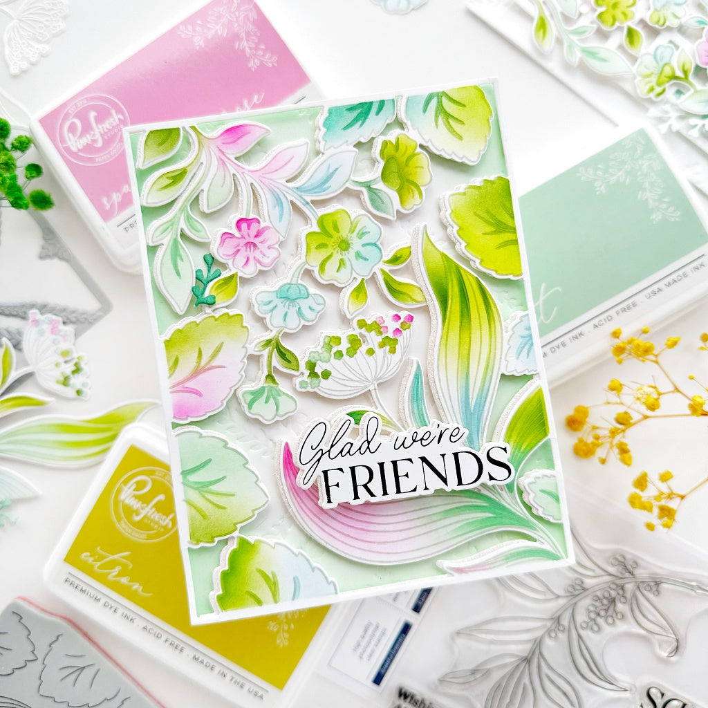 Foliage Flair die – Pinkfresh Studio