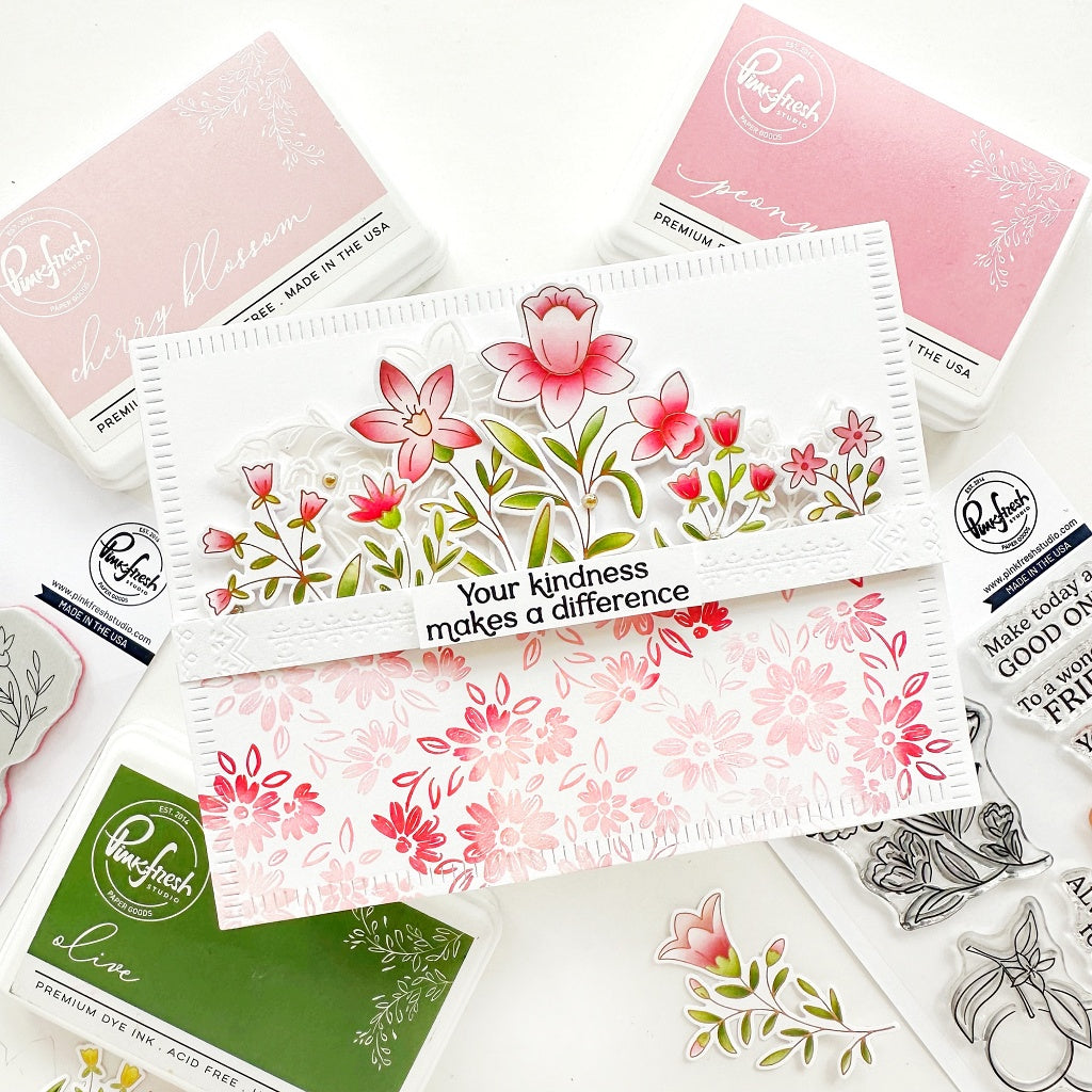 Print Shop: Modern Botanicals die – Pinkfresh Studio