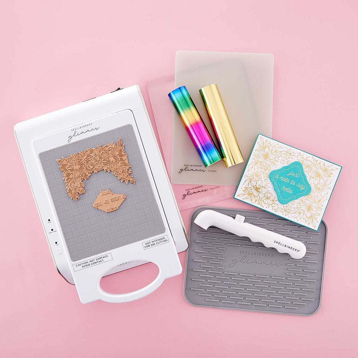 Glimmer Hot Foil System Platinum | Spellbinders Paper Arts