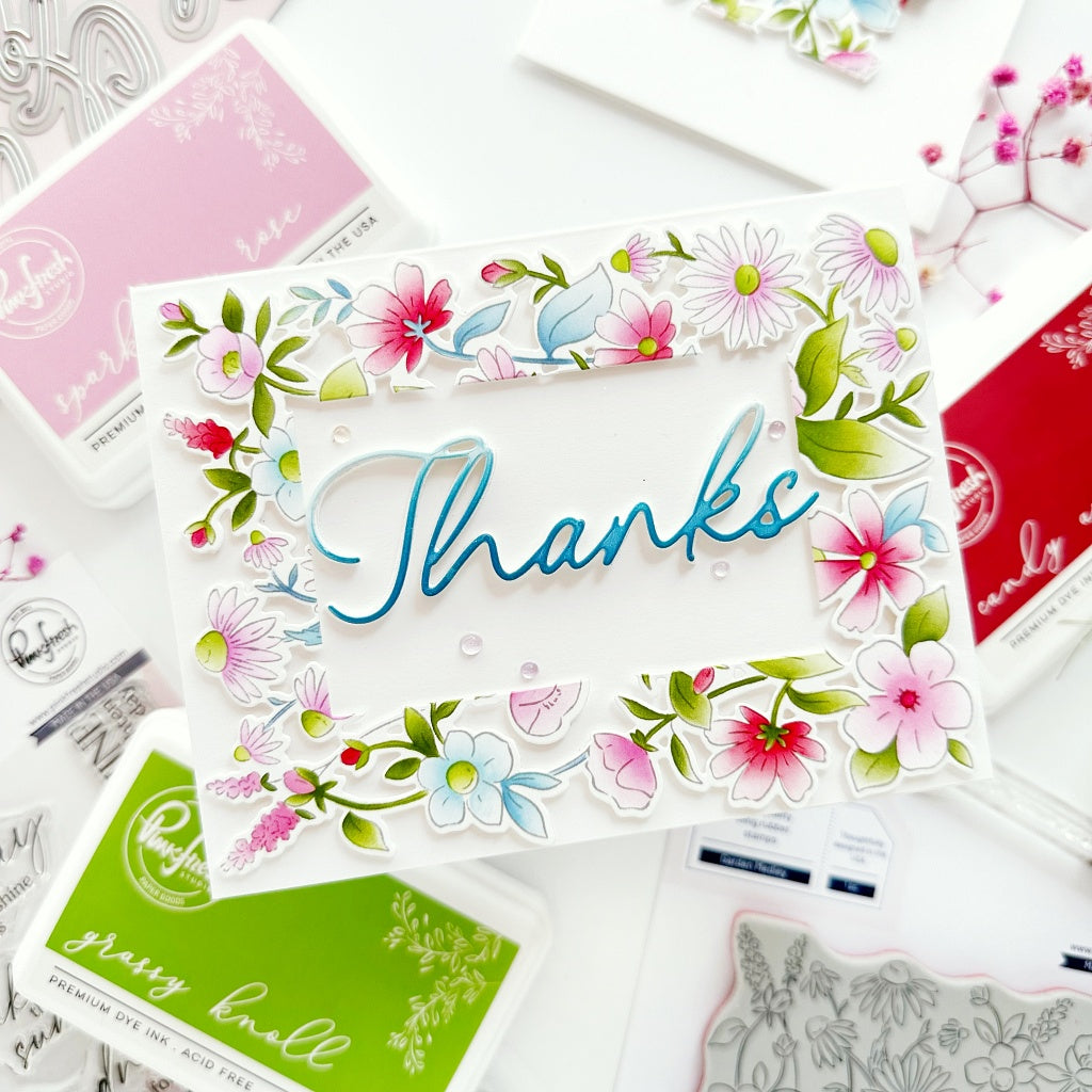Garden Medley stencil