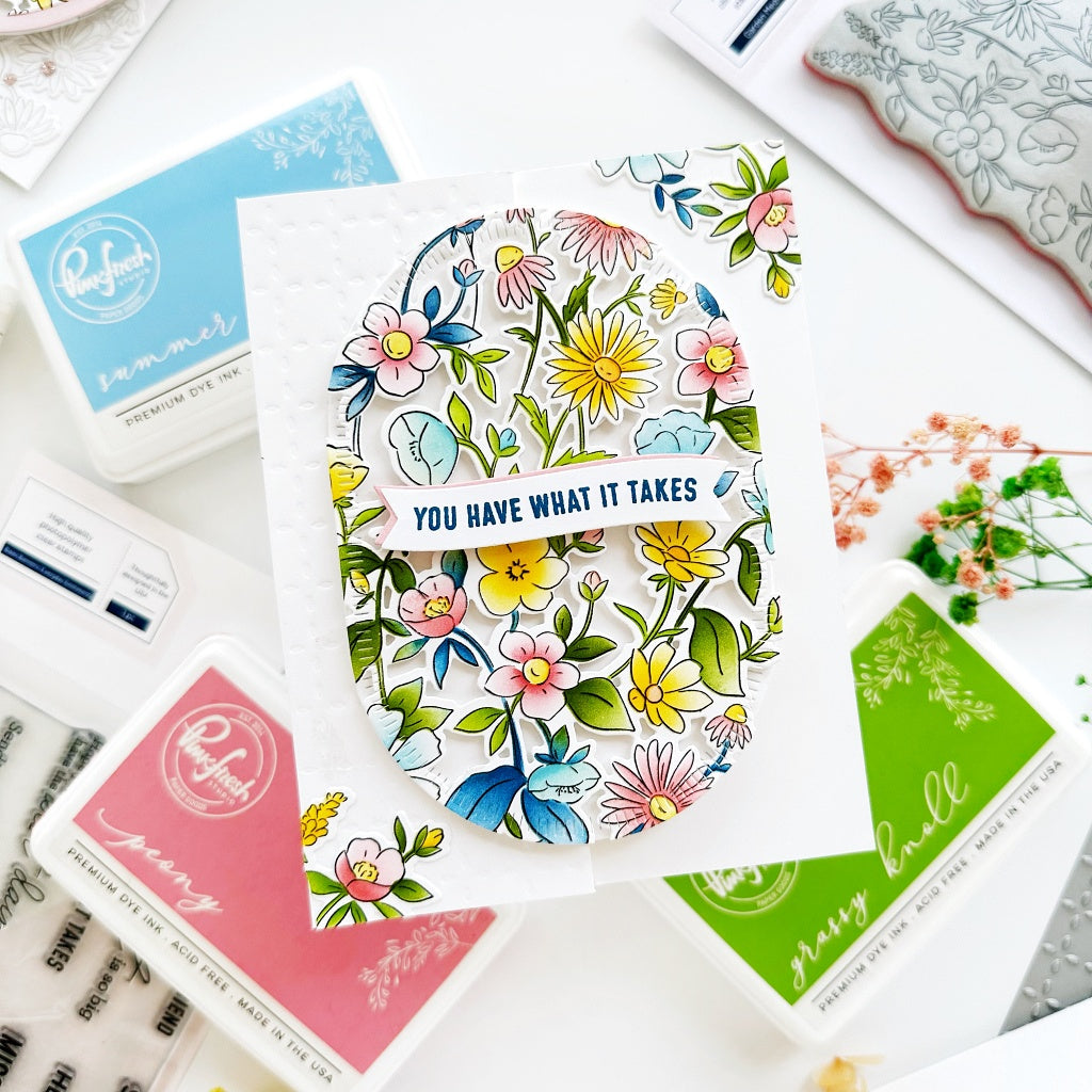 Garden Medley stencil