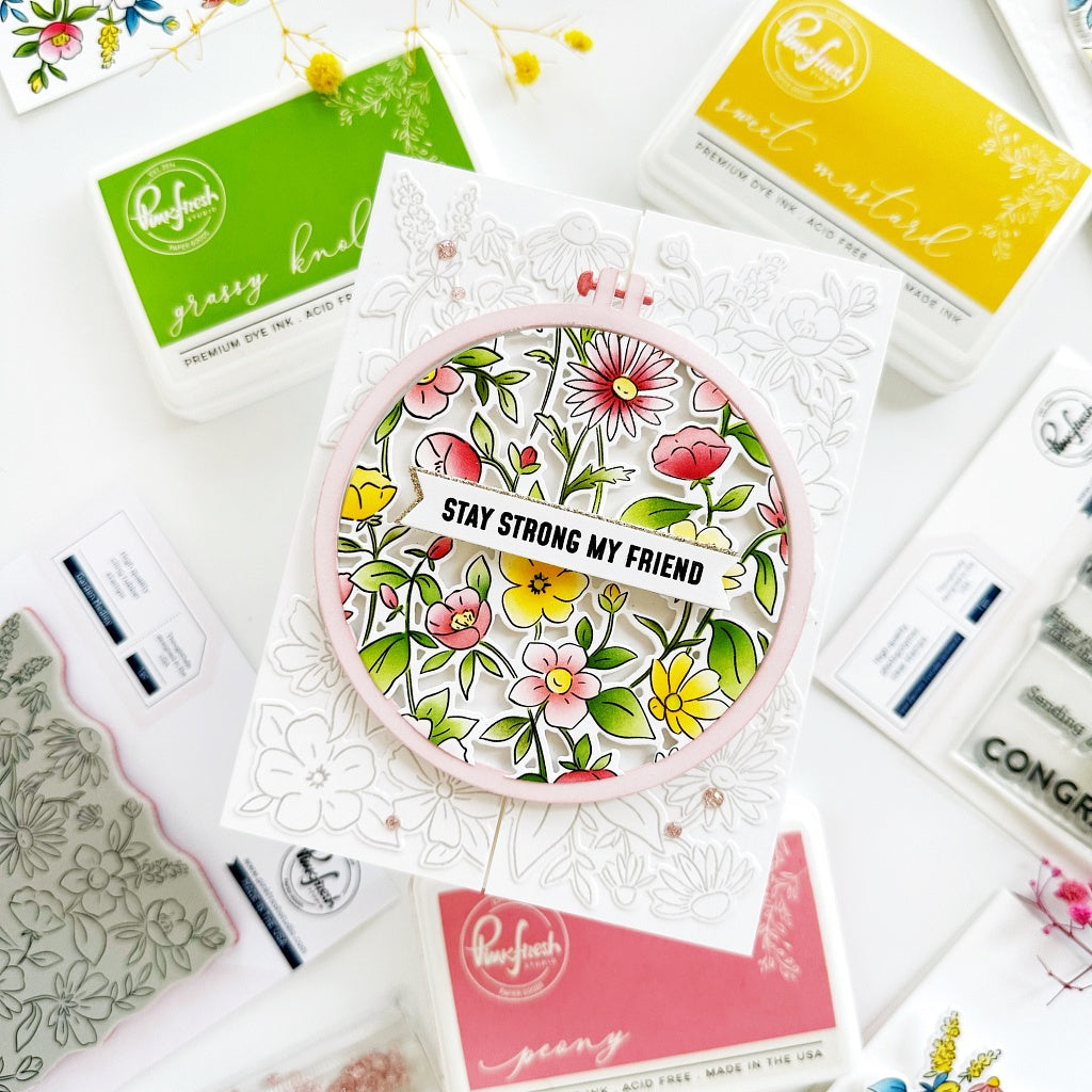 Garden Medley die – Pinkfresh Studio