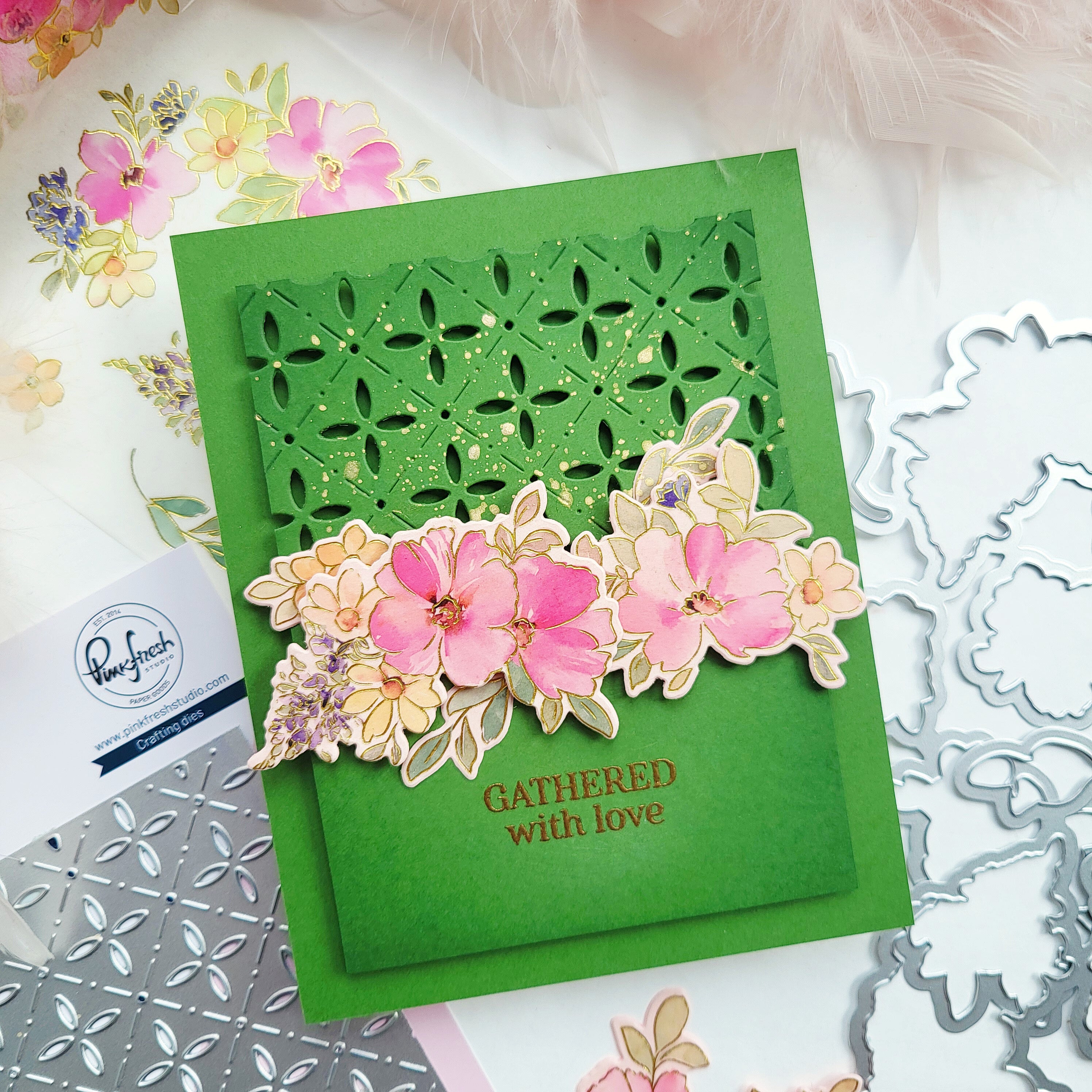 Garden Grace stamp – Pinkfresh Studio