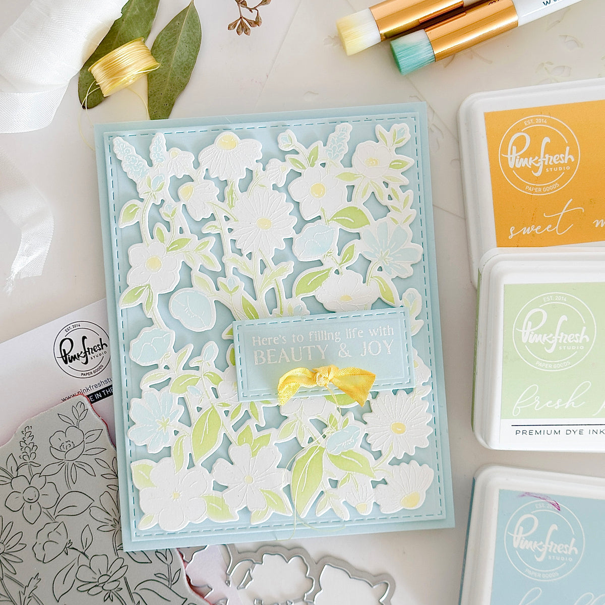 Garden Medley stencil