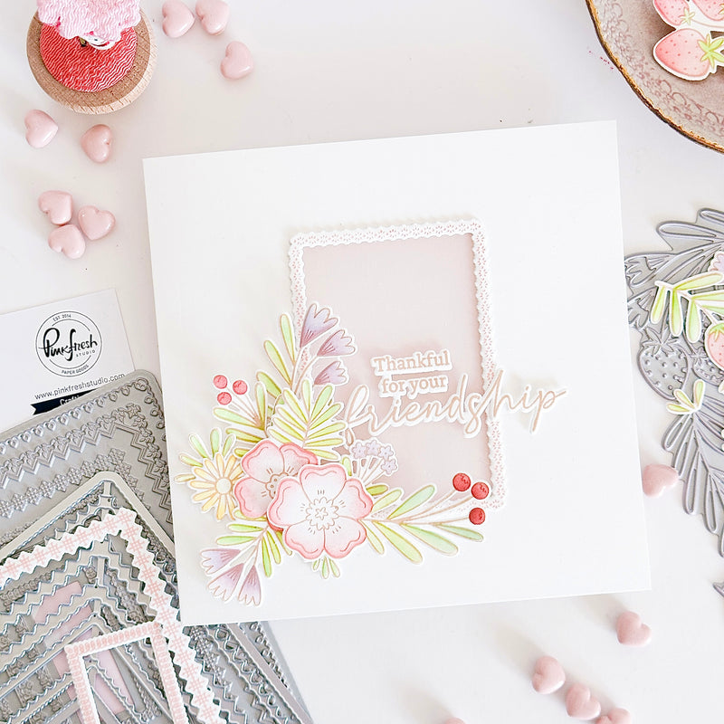 Berries & Blossoms press plate