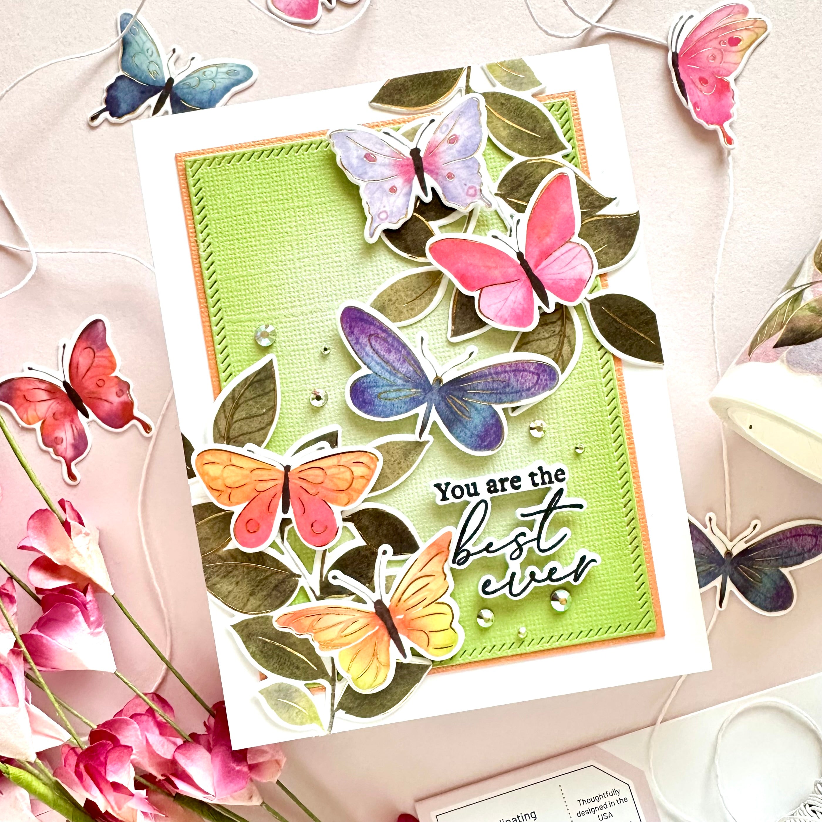 Fluttering Butterflies die