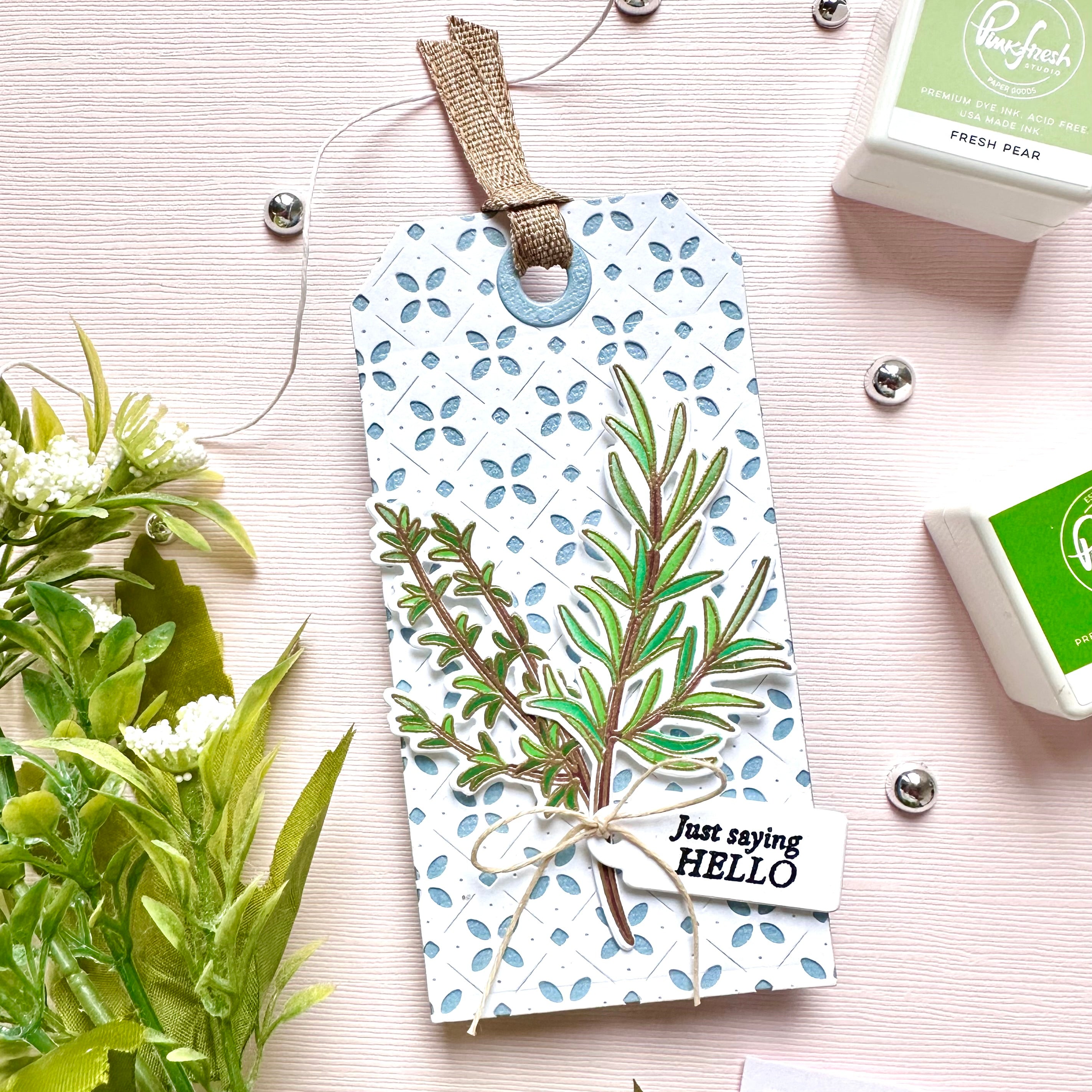 Herb Garden stamp – Pinkfresh Studio