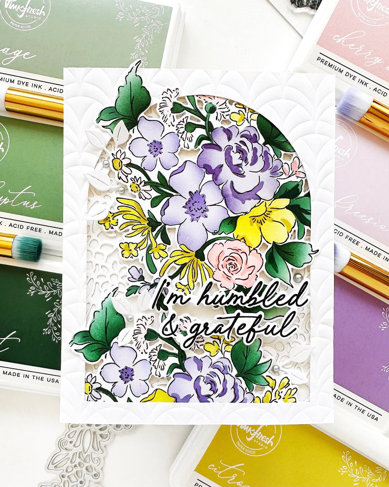 Handpicked Flowers stamp