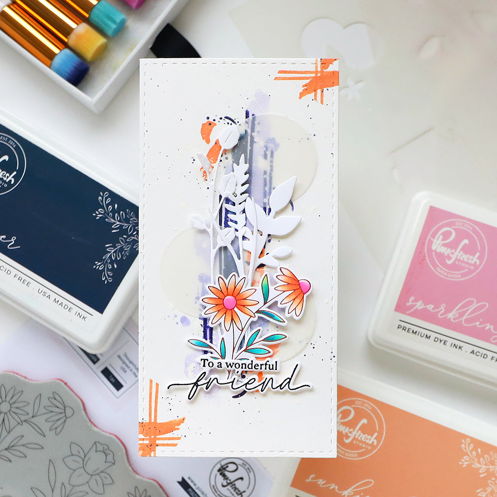 Print Shop: Modern Botanicals stencil