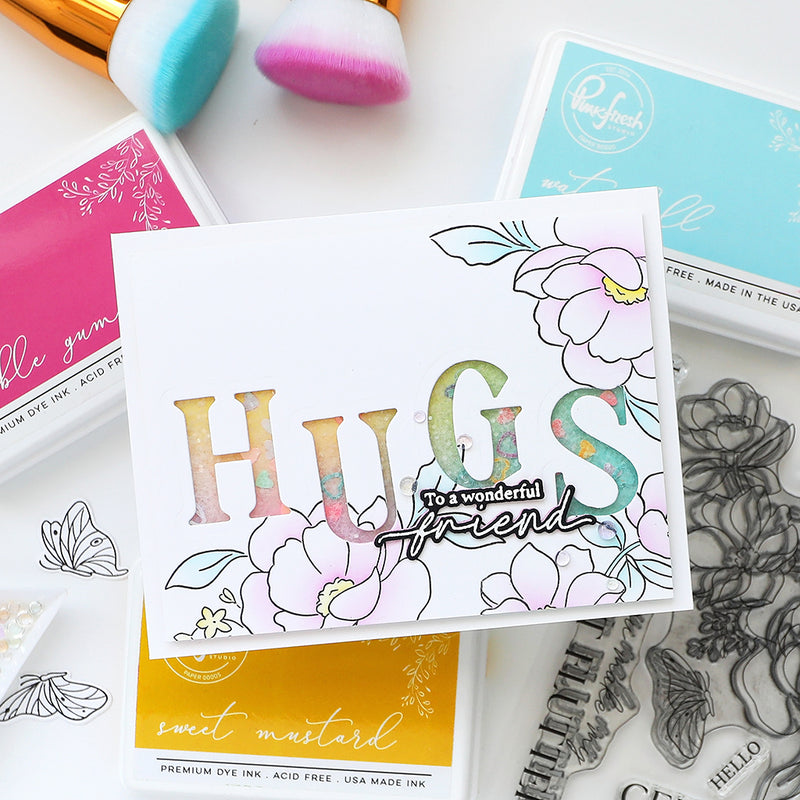 Butterflies in Bloom stamp
