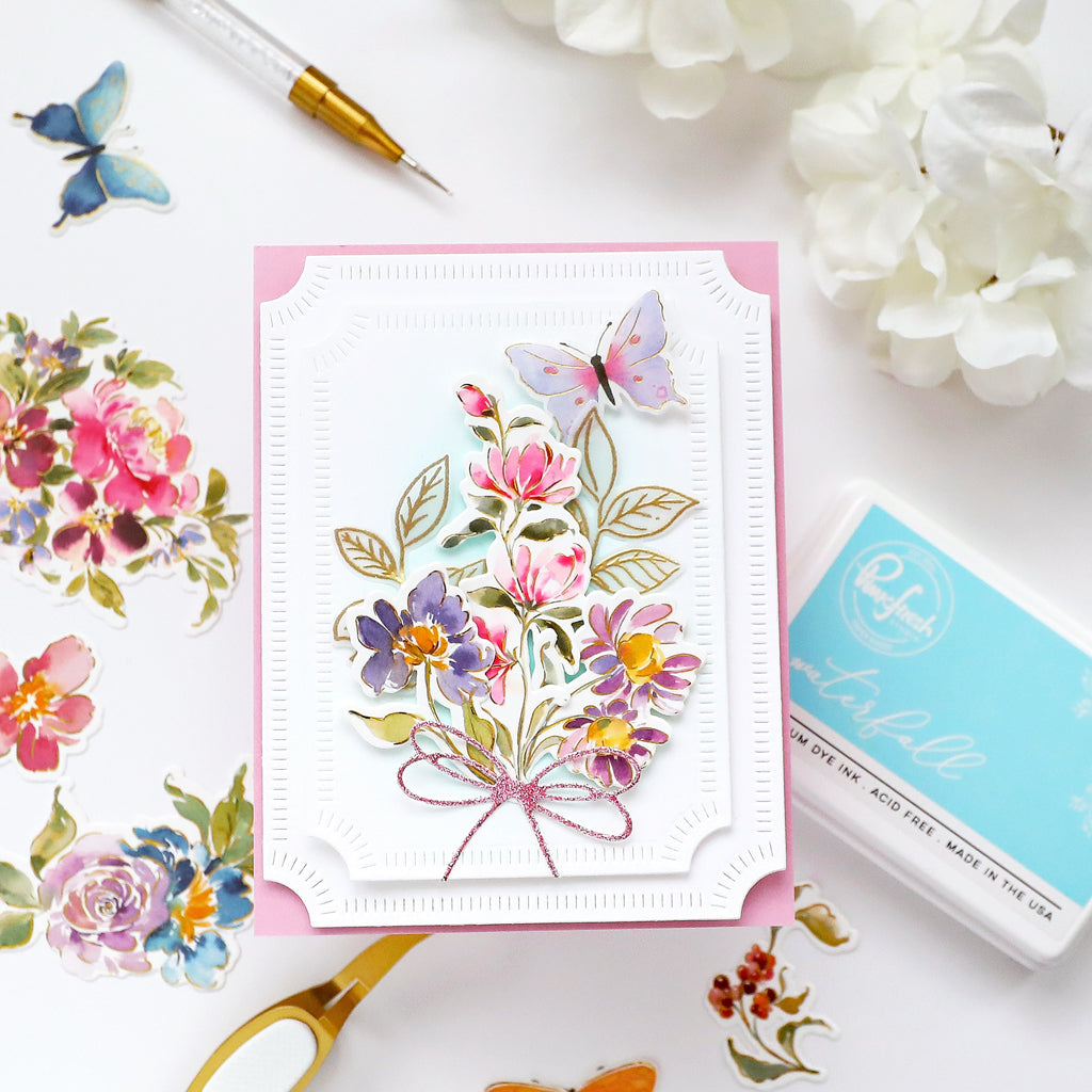 Artsy Floral die
