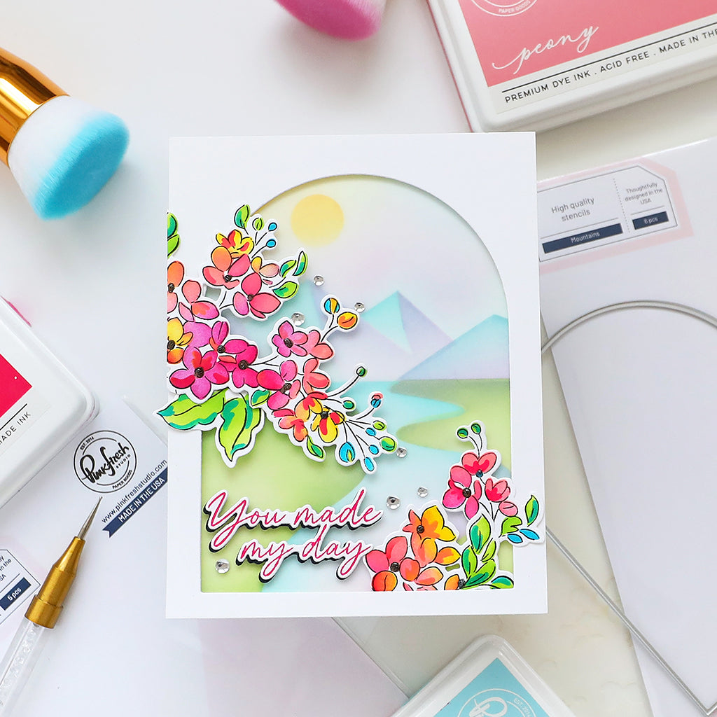 Always Smiling die – Pinkfresh Studio