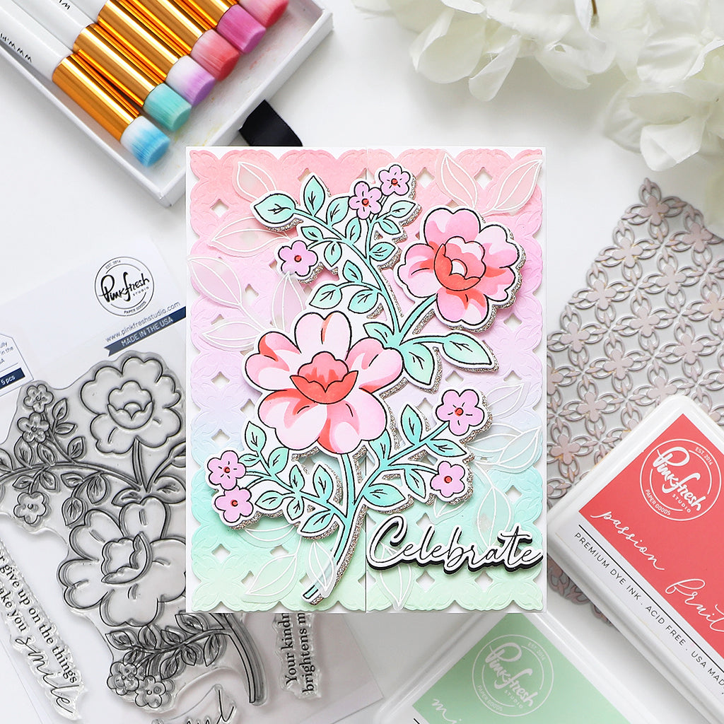 Ornate Trellis die – Pinkfresh Studio